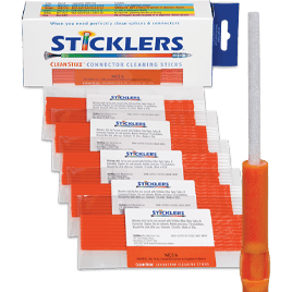 CleanStixx 1.6 mm Fiber Optic Cleaning Sticks STICKLERS