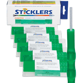 CleanStixx 1.25 mm Fiber Optic Cleaning Sticks STICKLERS